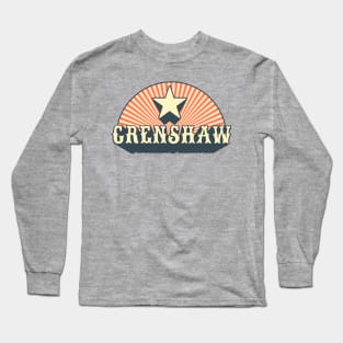 Los Angeles Crenshaw - Crenshaw LA - L.A. Crenshaw Logo - la crenshaw style Long Sleeve T-Shirt